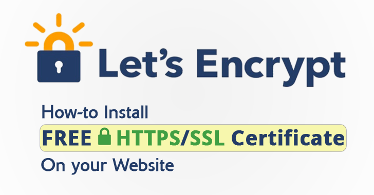 Secure Apache with let's encrypt free SSL certificate